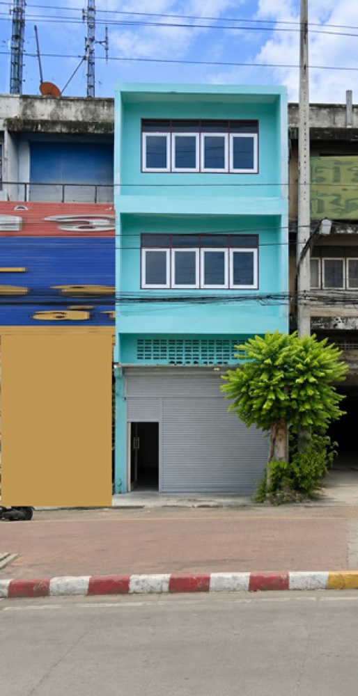 เพชรเกษม อ้อมน้อย กระทุ่มแบน อาคาร 3ชั้นครึ่ง ใหม่ทั้งหลัง 2นอน 1น้ำ 15 ตร.ว. วิชัยเวชฯ อ้อมน้อย 500 ม. รร.อ้อมน้อยโสภณชนูปถัมภ์ 700 ม.