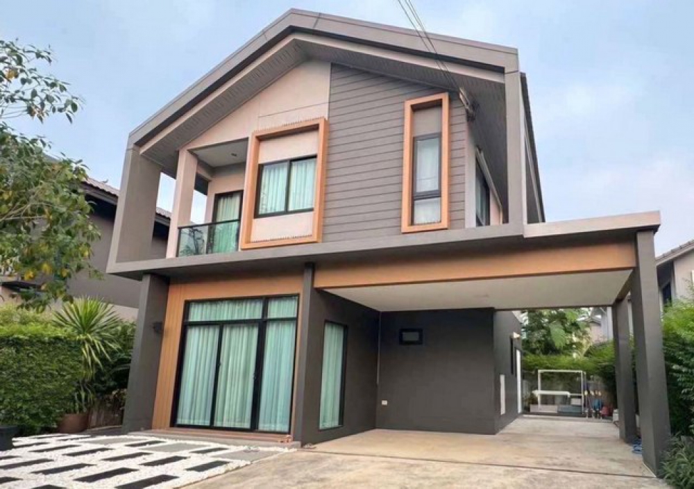 ให้เช่าบ้านเดี่ยว2ชั้น หน้าบ้านไม่ติดใคร50ตรว.ยู่ติดถนนราชพฤกษ์(ตัดใหม่)-346 ใกล้โรบินสันไลฟ์สไตล์ศรีสมาน