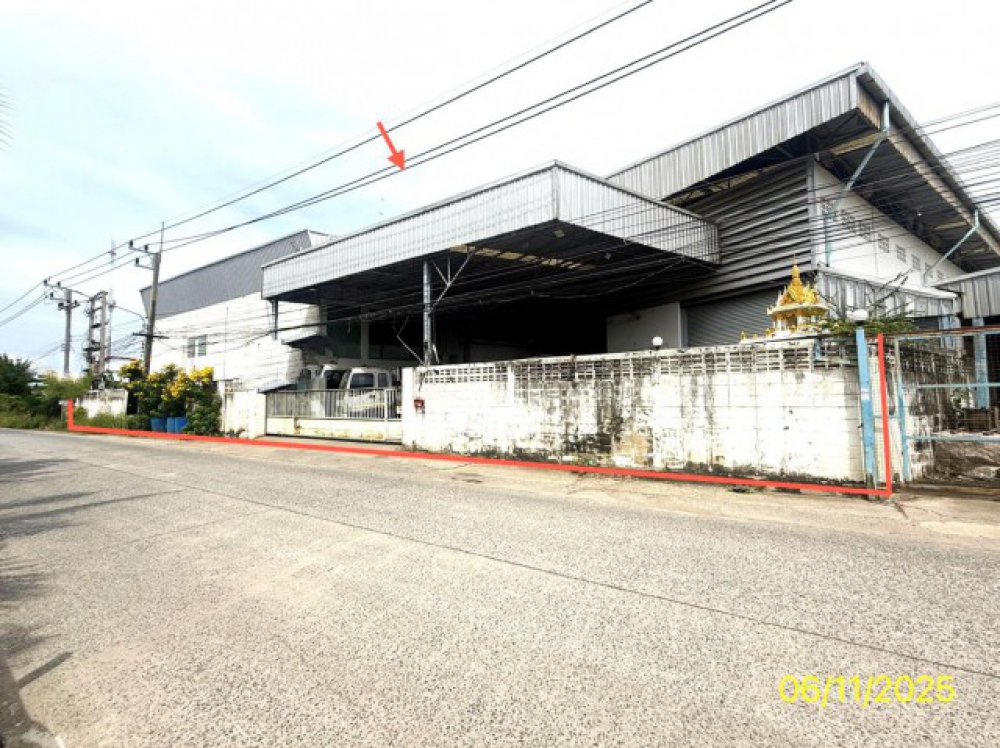 ขายโรงงาน ปทุมธานี ถนนเลียบคลองเกาะเกรียง ลาดหลุมแก้ว ปทุมธานี